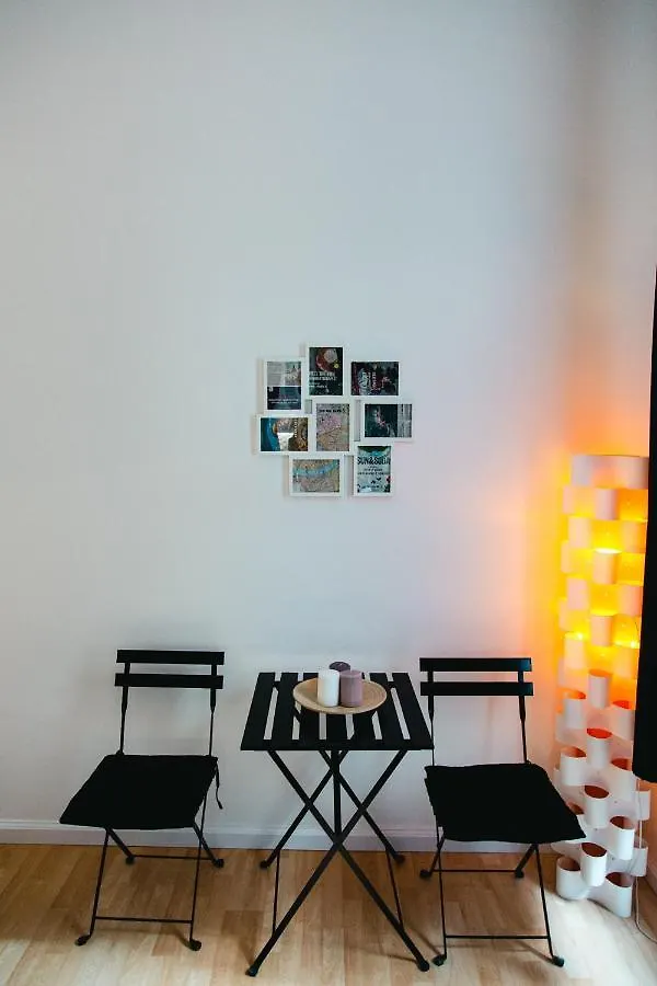 Black & White Apartment With A Gift Soft Panda Budapest