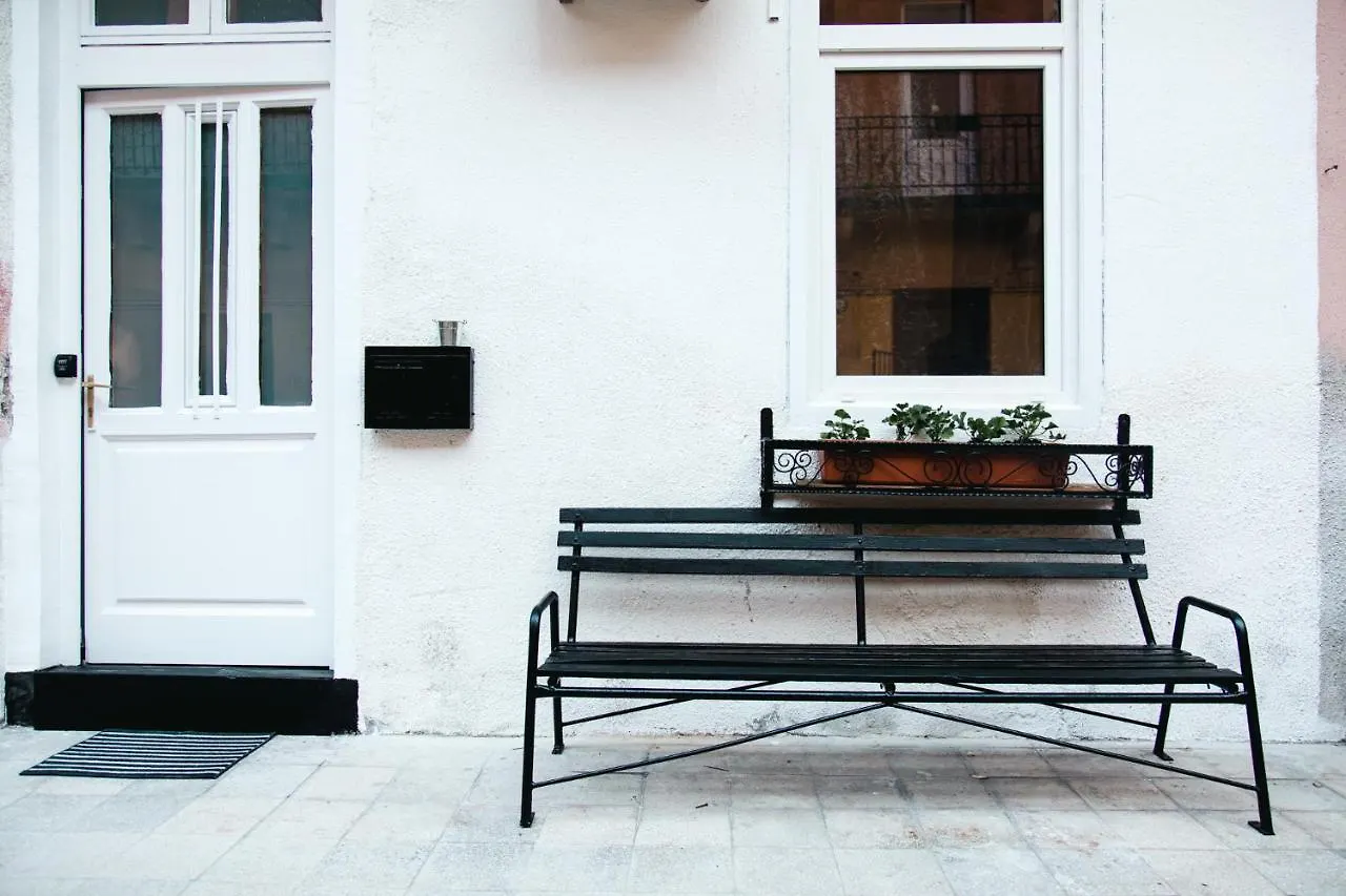 Black & White Apartment With A Gift Soft Panda Budapest