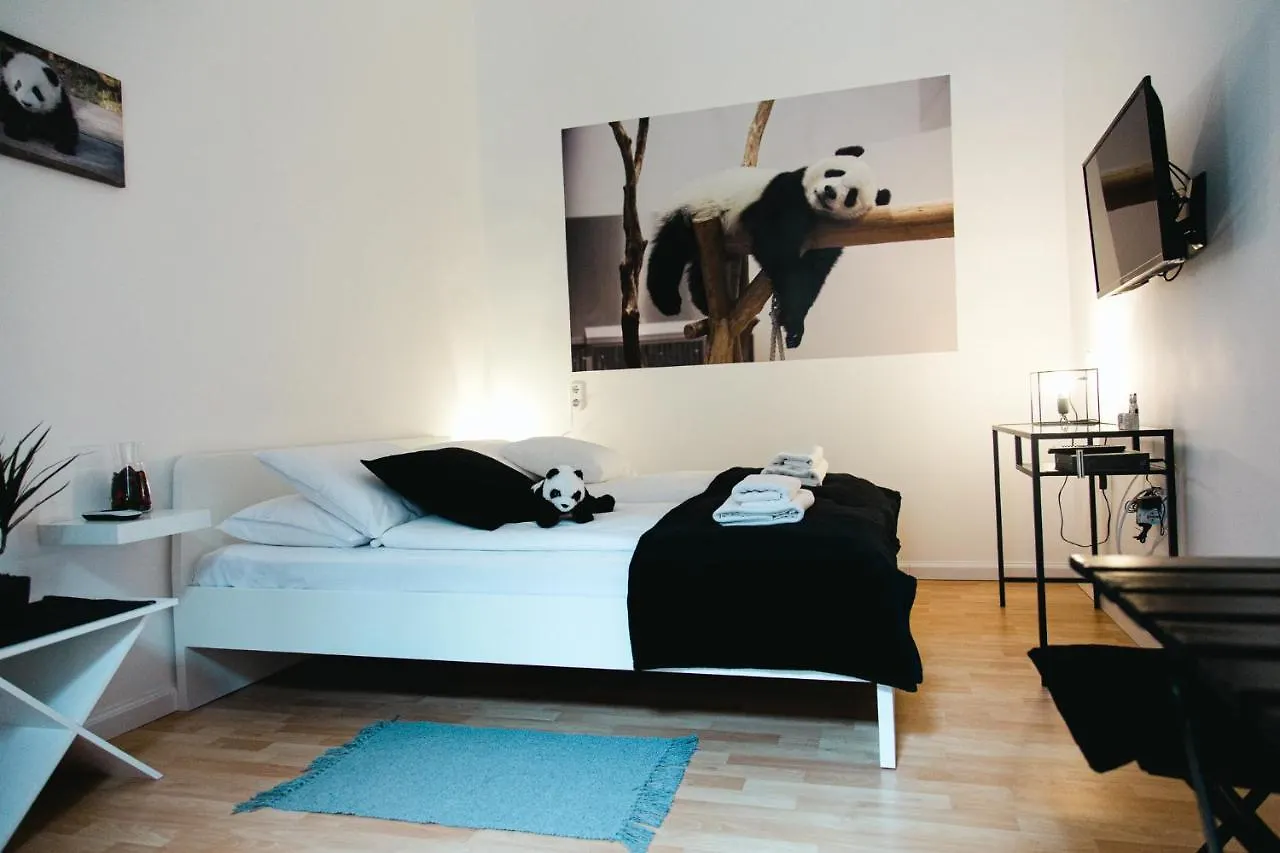 Black & White Apartment With A Gift Soft Panda Budapest 0*,  Hungary